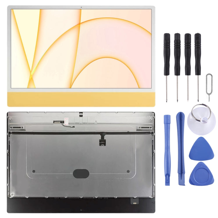 For Apple iMac 24 inch A2438 A2439 2021 4.5K LM235UH1 SD C1 M1 M2 LCD Screen (Yellow) - LCD Screen by buy2fix | Online Shopping UK | buy2fix