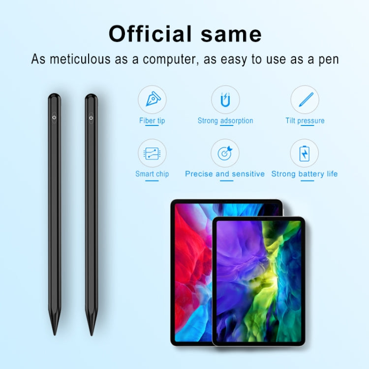 Active Capacitive Stylus Pen for iPad Series(Black) - Stylus Pen by buy2fix | Online Shopping UK | buy2fix