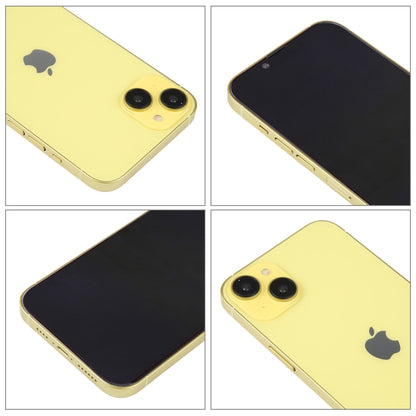 For iPhone 14 Plus Black Screen Non-Working Fake Dummy Display Model (Yellow) - For iPhone & iPad by buy2fix | Online Shopping UK | buy2fix