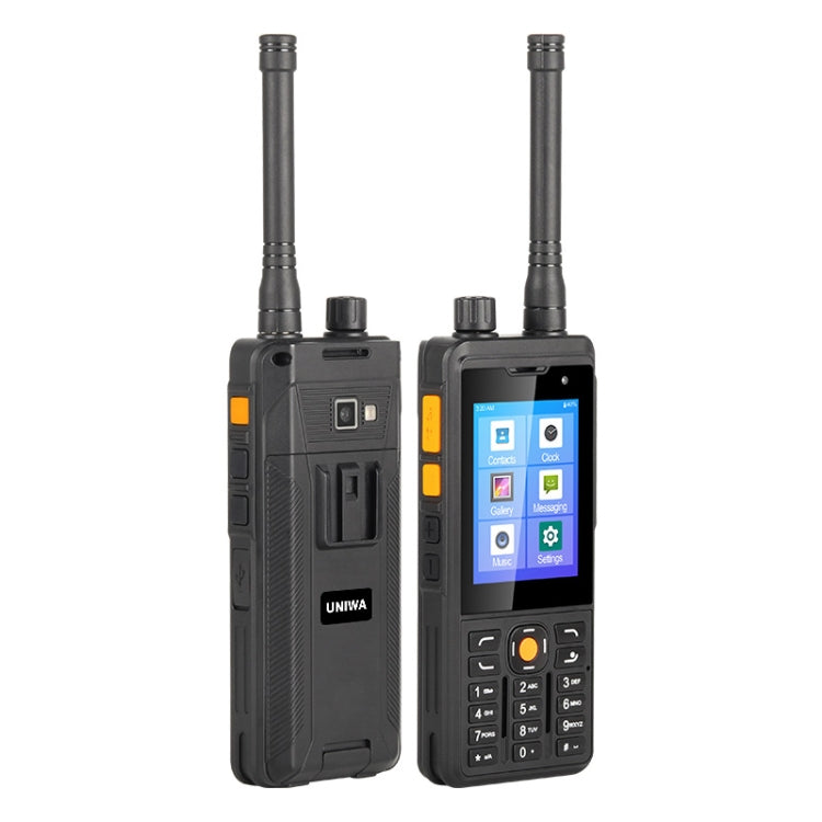 UNIWA P5 DMR POC Walkie Talkie Rugged Phone, 1GB+8GB, IP65 Waterproof Dustproof Shockproof, 5300mAh Battery, 2.8 inch Android 9.0 MTK6739 Quad Core up to 1.3GHz, Network: 4G, PTT - UNIWA by UNIWA | Online Shopping UK | buy2fix