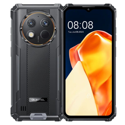 Oukitel G1 Rugged Phone, 6GB+256GB, Fingerprint Identification, 6.52 inch Android 14 T606 Octa Core, NFC, OTG, Network: 4G (Grey) - OUKITEL by OUKITEL | Online Shopping UK | buy2fix