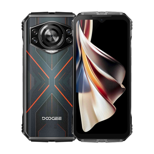 [HK Warehouse] DOOGEE S Cyber, 8GB+256GB, 6.58 inch Android 14 Spreadtrum T606 Octa Core, Network: 4G, OTG, NFC (Black Red) - DOOGEE by DOOGEE | Online Shopping UK | buy2fix