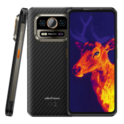 Ulefone Armor 25T Rugged Phone, 6GB+256GB, Thermal Imaging, 6.78 inch Android 14 MediaTek Helio G99 Octa Core, Network: 4G, NFC, OTG (Black) - Ulefone by Ulefone | Online Shopping UK | buy2fix