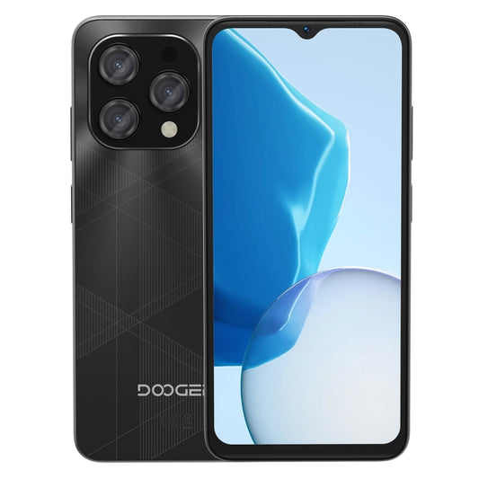 DOOGEE N55 Plus, 8GB+128GB, 6.56 inch Android 14 Spreadtrum T606 Octa Core, Network: 4G, OTG (Black) - DOOGEE by DOOGEE | Online Shopping UK | buy2fix