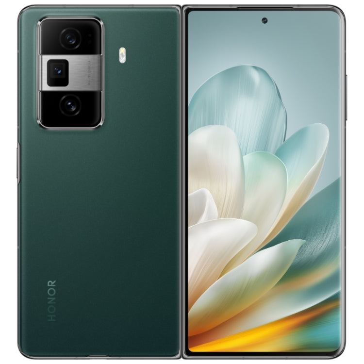 Honor Magic Vs3, 12GB+512GB, Side Fingerprint Identification 7.92 inch + 6.43 inch MagicOS 8.0.1 Snapdragon 8 Gen 2 Octa Core, Network: 5G, OTG, NFC (Green) - Honor by Huawei | Online Shopping UK | buy2fix