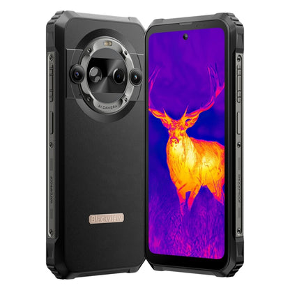 [HK Warehouse] Blackview BL9000 Pro 5G, Thermal Imaging Camera, 12GB+512GB, IP68/IP69K/MIL-STD-810H, 6.78 inch Android 14 MediaTek Dimensity 8020 Octa Core, Network: 5G, NFC, OTG (Black) - Blackview by Blackview | Online Shopping UK | buy2fix