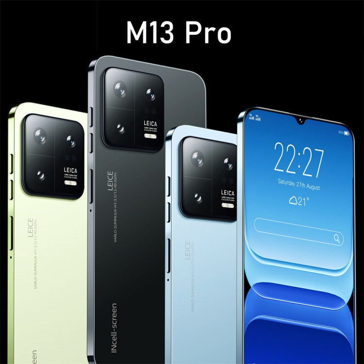 M13 Pro / X22, 2GB+16GB, 6.5 inch Screen, Face Identification, Android 9.1 MTK6580A Quad Core, Network: 3G, Dual SIM (Black) -  by buy2fix | Online Shopping UK | buy2fix