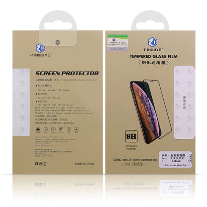 PINWUYO 9H 2.5D Full Screen Tempered Glass Film for Galaxy A90 (Black) - Galaxy Tempered Glass by PINWUYO | Online Shopping UK | buy2fix