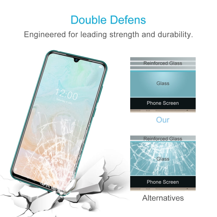 50 PCS For Doogee N20 Pro 0.26mm 9H 2.5D Tempered Glass Film - Others by buy2fix | Online Shopping UK | buy2fix