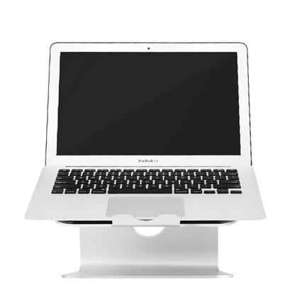 SOPI ZJ-001 Rotation Style Aluminum Cooling Stand for Laptop, Suitable for Mac Air, Mac Pro,  iPad, and Other Laptops (Silver) - Laptop Stand by buy2fix | Online Shopping UK | buy2fix