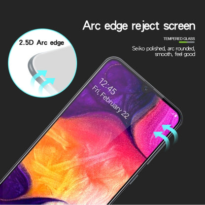 MOFI 9H 2.5D Full Screen Tempered Glass Film for Galaxy A50 (Black) - Galaxy Tempered Glass by MOFI | Online Shopping UK | buy2fix