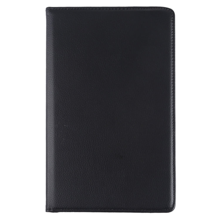 Litchi Texture Horizontal Flip 360 Degrees Rotation Leather Case for Galaxy Tab A 10.1 (2019) T510 / T515, with Holder (Black) - Tab A 10.1 (2019) T510 / T515 by buy2fix | Online Shopping UK | buy2fix