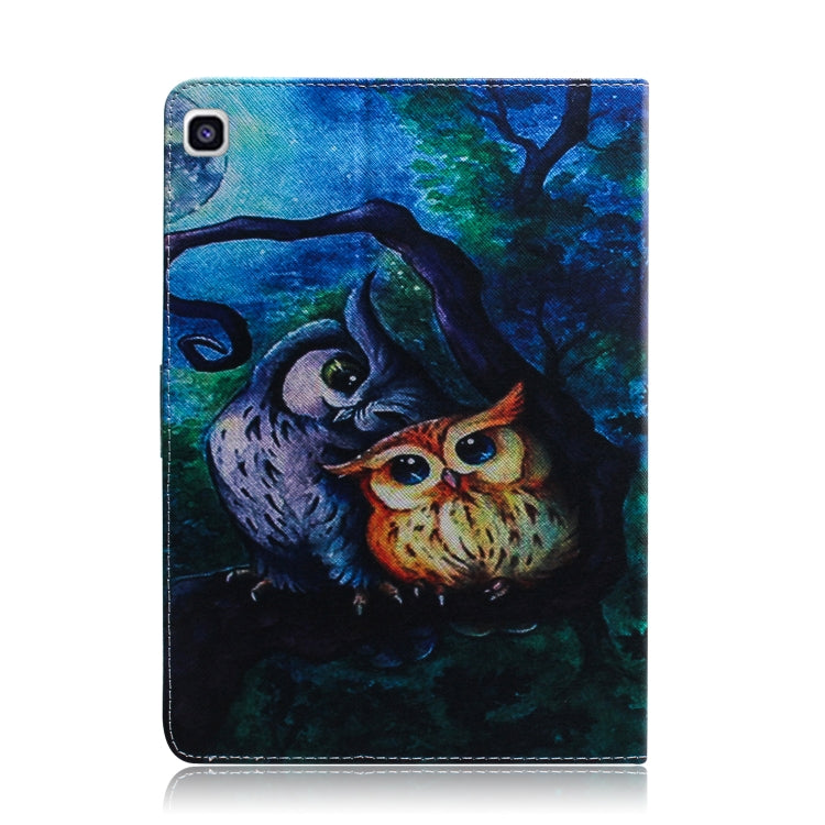 Oil Owl Pattern Horizontal Flip Leather Case for Galaxy Tab A 8 (2019) / P200 / P205, with Holder & Card Slot & Wallet - Tab A 8.0 & S Pen (2019) P200/P205 by buy2fix | Online Shopping UK | buy2fix