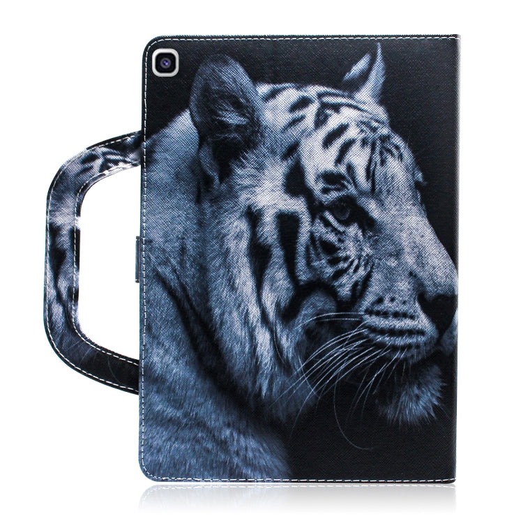 White Tiger Pattern Horizontal Flip Leather Case for Galaxy Tab A 8 (2019) / P200 / P205, with Holder & Card Slot & Wallet - Tab A 8.0 & S Pen (2019) P200/P205 by buy2fix | Online Shopping UK | buy2fix