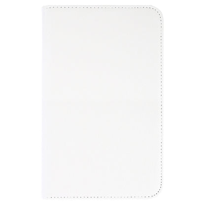 Litchi Texture Horizontal Flip 360 Degrees Rotation Leather Case for Galaxy Tab A 8 (2019) / P200 / P205, with Holder (White) - Tab A 8.0 & S Pen (2019) P200/P205 by buy2fix | Online Shopping UK | buy2fix