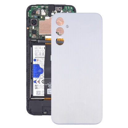 For Samsung Galaxy A14 SM-A145F Original Battery Back Cover(Silver) - Back Cover by buy2fix | Online Shopping UK | buy2fix