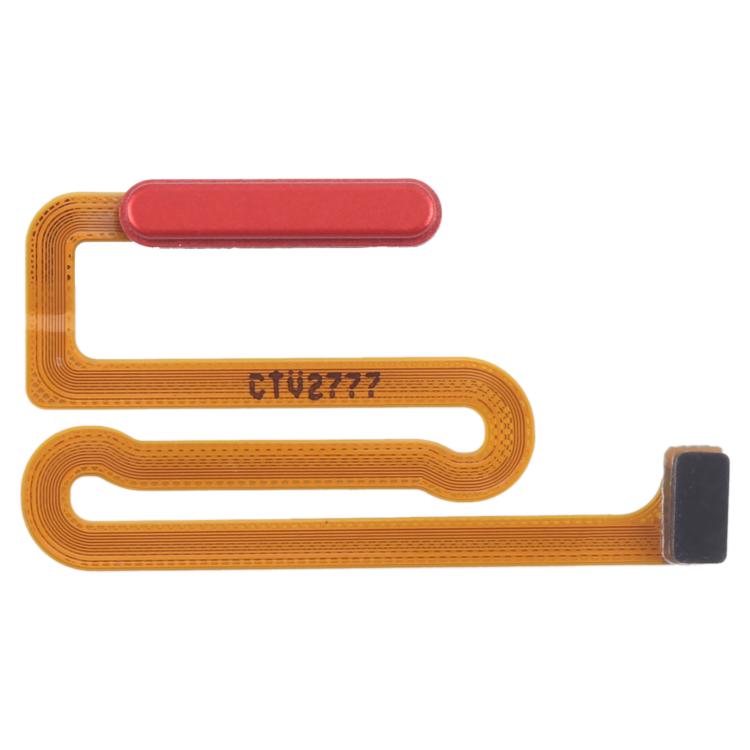 For Samsung Galaxy M12 / A12 SM-A125/M125/A127 Original Fingerprint Sensor Flex Cable (Red) - Galaxy A Series Parts by buy2fix | Online Shopping UK | buy2fix