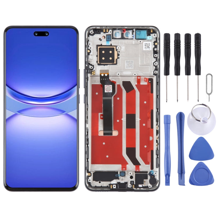 For Huawei Nova 12 Pro Original LCD Screen Digitizer Full Assembly with Frame (Black) - LCD Screen by buy2fix | Online Shopping UK | buy2fix