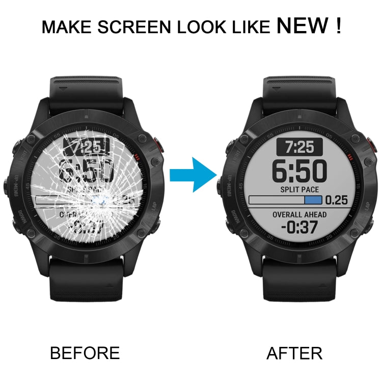 For Garmin Fenix 6 Pro Original LCD Screen with Digitizer Full Assembly(Black) - For Garmin by buy2fix | Online Shopping UK | buy2fix