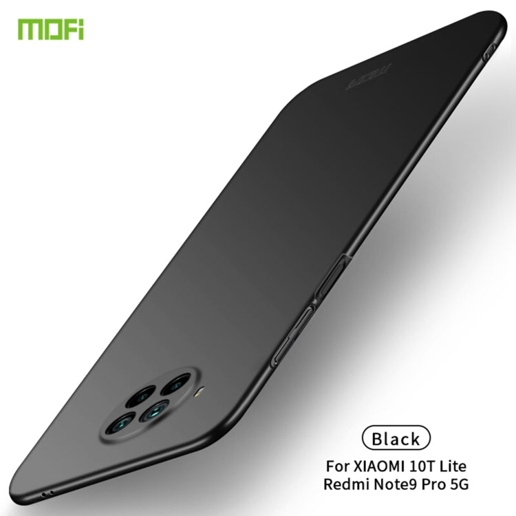 For Xiaomi Mi 10T Lite/NOTE9 PRO 5G MOFI Frosted PC Ultra-thin Hard C(Black) - Xiaomi Cases by MOFI | Online Shopping UK | buy2fix