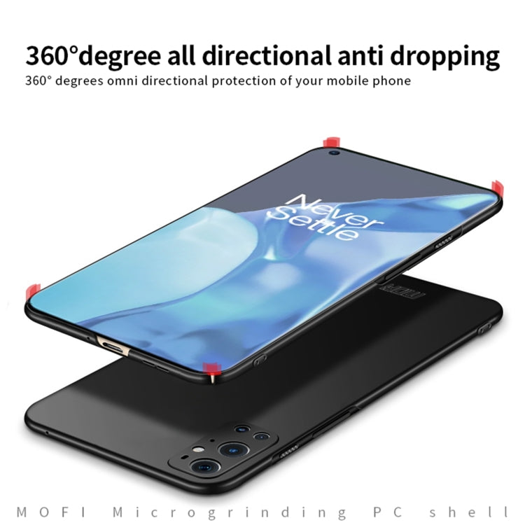 For OnePlus 9 Pro MOFI Frosted PC Ultra-thin Hard Case(Red) - OnePlus Cases by MOFI | Online Shopping UK | buy2fix
