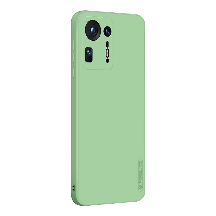 For Xiaomi Mix 4 PINWUYO Touching Series Liquid Silicone TPU Shockproof Case(Green) - Xiaomi Cases by PINWUYO | Online Shopping UK | buy2fix