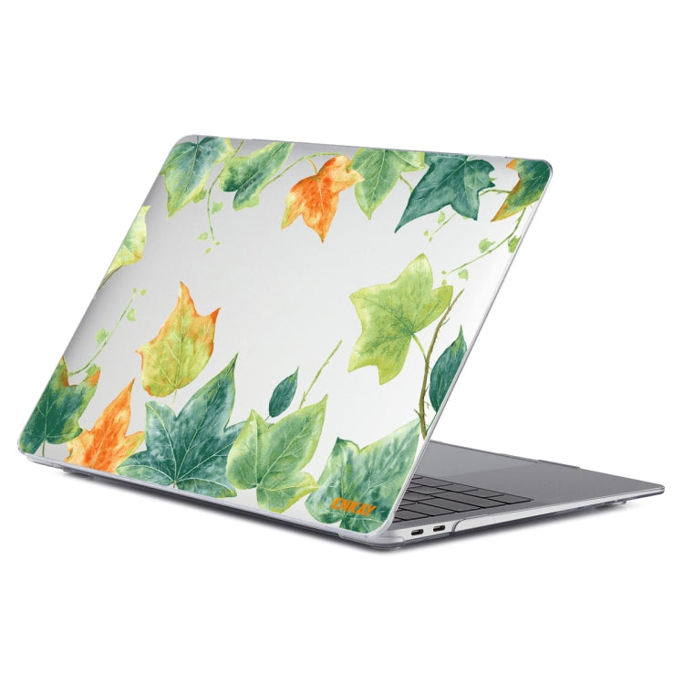 ENKAY Hat-Prince Forest Series Pattern Laotop Protective Crystal Case for MacBook Pro 16 inch A2141(Ivy Leaf Pattern) - MacBook Pro Cases by ENKAY | Online Shopping UK | buy2fix