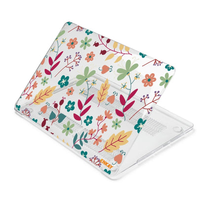 ENKAY Flower Series Pattern Laotop Protective Crystal Case For MacBook Pro 13.3 inch A2251 / A2289 / A2338 2020(Spring) - MacBook Pro Cases by ENKAY | Online Shopping UK | buy2fix