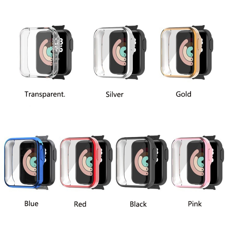 For Xiaomi Redmi Watch TPU Integrated Protective Case(Black) - Watch Cases by buy2fix | Online Shopping UK | buy2fix