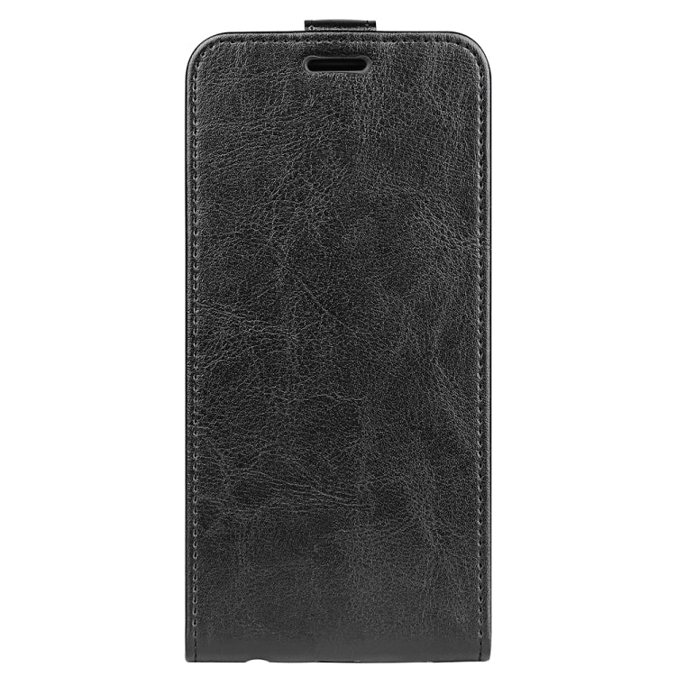 For OPPO Realme GT2 Pro 5G R64 Texture Vertical Flip Leather Phone Case(Black) - Realme Cases by buy2fix | Online Shopping UK | buy2fix