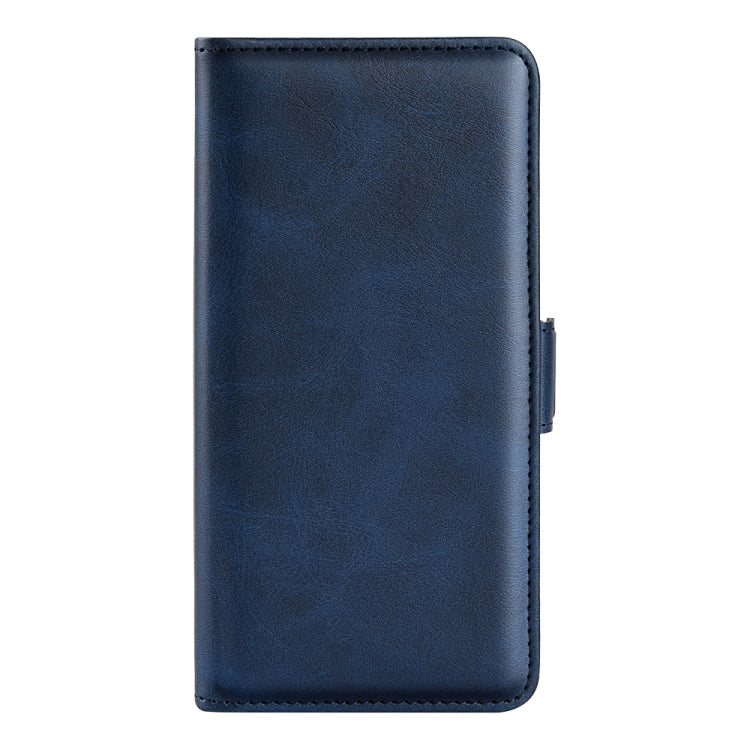 For Ulefone note 10 Dual-side Magnetic Buckle Leather Phone Case(Dark Blue) - Ulefone Cases by buy2fix | Online Shopping UK | buy2fix