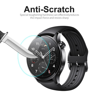 2 PCS For Xiaomi Watch S1 Pro ENKAY 0.2mm 9H Tempered Glass Screen Protector Film - Screen Protector by ENKAY | Online Shopping UK | buy2fix