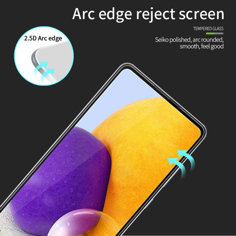 For ZTE Nubia Z50 Ultra PINWUYO 9H 2.5D Full Screen Tempered Glass Film(Black) - ZTE Tempered Glass by PINWUYO | Online Shopping UK | buy2fix
