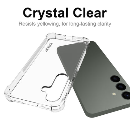 For Samsung Galaxy S24+ 5G ENKAY Clear TPU Shockproof Anti-slip Phone Case - Galaxy S24+ 5G Cases by ENKAY | Online Shopping UK | buy2fix