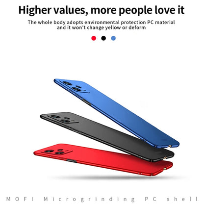 For Xiaomi Redmi Note 12 Pro 5G Global MOFI Micro-Frosted PC Ultra-thin Hard Phone Case(Blue) - Xiaomi Cases by MOFI | Online Shopping UK | buy2fix