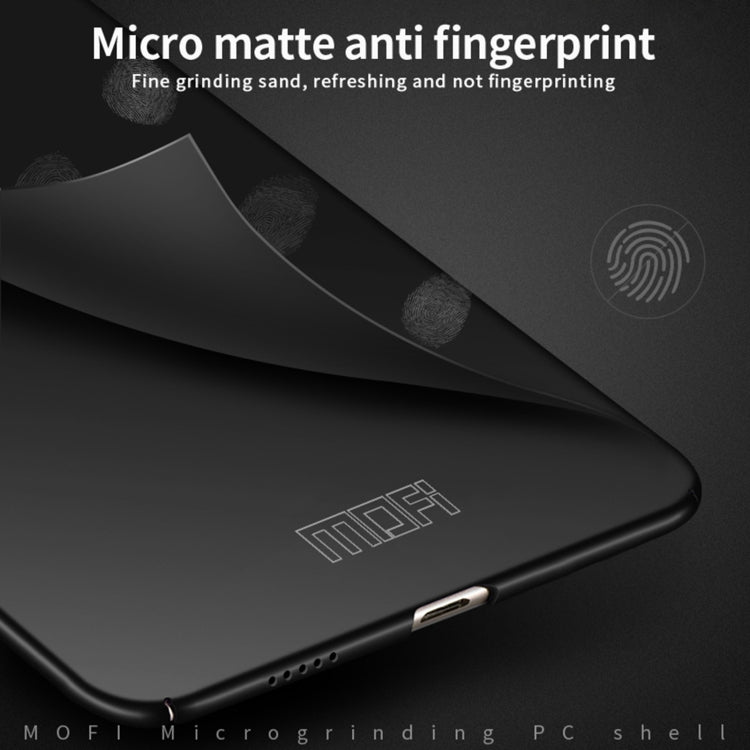 For?Redmi Note 12 Turbo 5G MOFI Micro-Frosted PC Ultra-thin Hard Phone Case(Black) - Xiaomi Cases by MOFI | Online Shopping UK | buy2fix