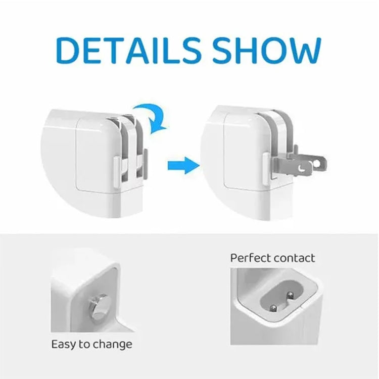 35W PD3.0 USB-C / Type-C Dual Port Charger with 1m Type-C to 8 Pin Data Cable, US Plug - USB Charger by buy2fix | Online Shopping UK | buy2fix