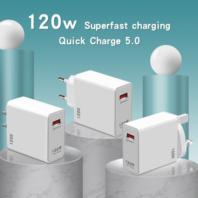 120W USB Super Fast Charging Charger Suitable for Xiaomi 12 / 12 Pro and Huawei / vivo, Plug Size:EU Plug - USB Charger by buy2fix | Online Shopping UK | buy2fix