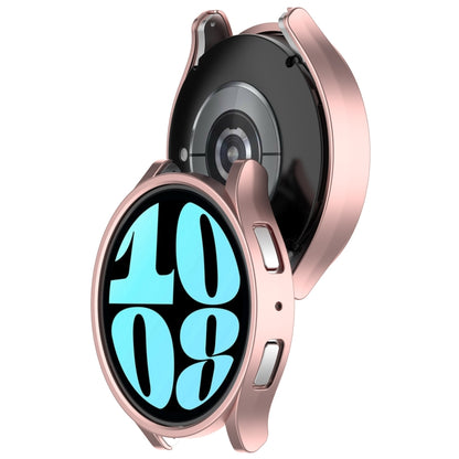 For Samsung Galaxy Watch 6 40mm Half Coverage Hollow PC Watch Protective Case(Rose Gold) - Watch Cases by buy2fix | Online Shopping UK | buy2fix