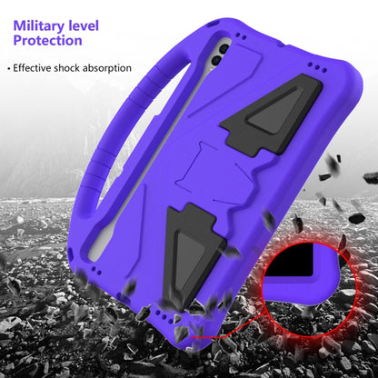 For Samsung Galaxy Tab S10 EVA Shockproof Tablet Case with Holder(Purple) - Tab S10 Cases by buy2fix | Online Shopping UK | buy2fix