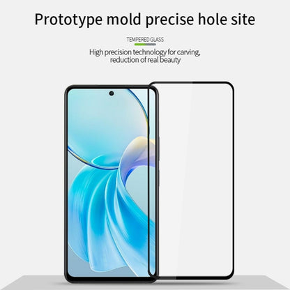 For vivo Y100i PINWUYO 9H 2.5D Full Screen Tempered Glass Film(Black) - vivo Tempered Glass by PINWUYO | Online Shopping UK | buy2fix