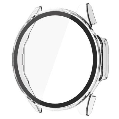 For Huawei Watch GT 4 46mm PC + Tempered Film Integrated Watch Protective Case(Transparent) - Watch Cases by buy2fix | Online Shopping UK | buy2fix