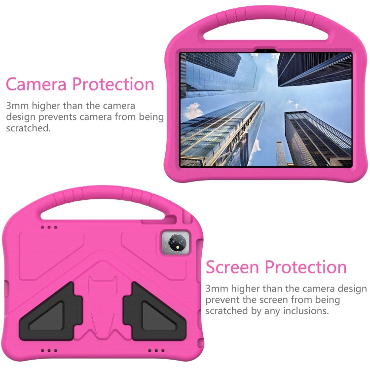 For Blackview Tab 8 WiFi 10.1 2023 EVA Shockproof Tablet Case with Holder(Rose Red) - Others by buy2fix | Online Shopping UK | buy2fix