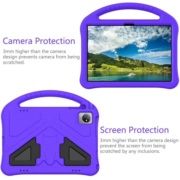 For Blackview Tab 70 WiFi 2023 EVA Shockproof Tablet Case with Holder(Purple) - Others by buy2fix | Online Shopping UK | buy2fix