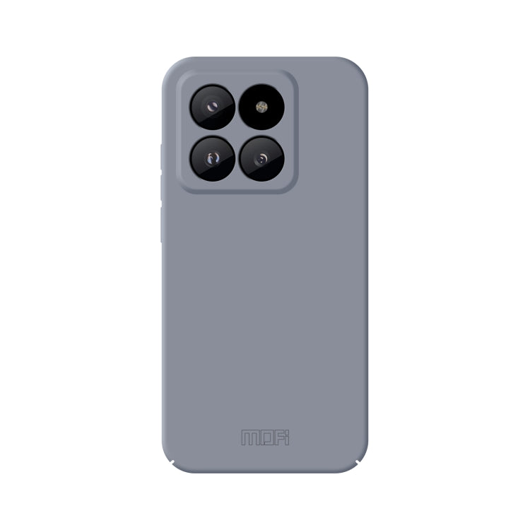 For Xiaomi 14 Pro MOFI Qin Series Skin Feel All-inclusive PC Phone Case(Gray) - 14 Pro Cases by MOFI | Online Shopping UK | buy2fix