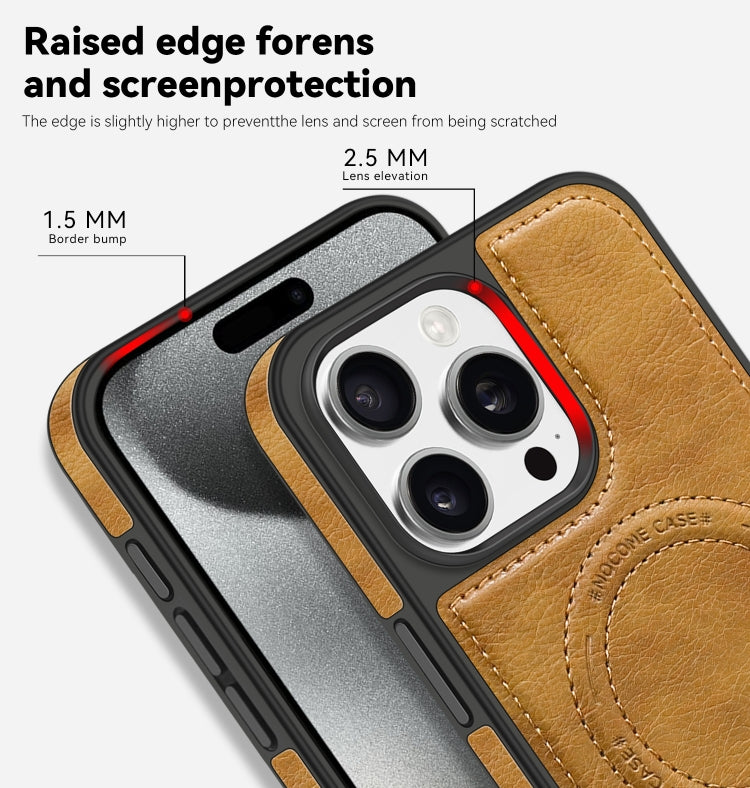 For iPhone 13 Pro Max Multi-function Holder MagSafe PU Phone Case(Gray) - iPhone 13 Pro Max Cases by buy2fix | Online Shopping UK | buy2fix