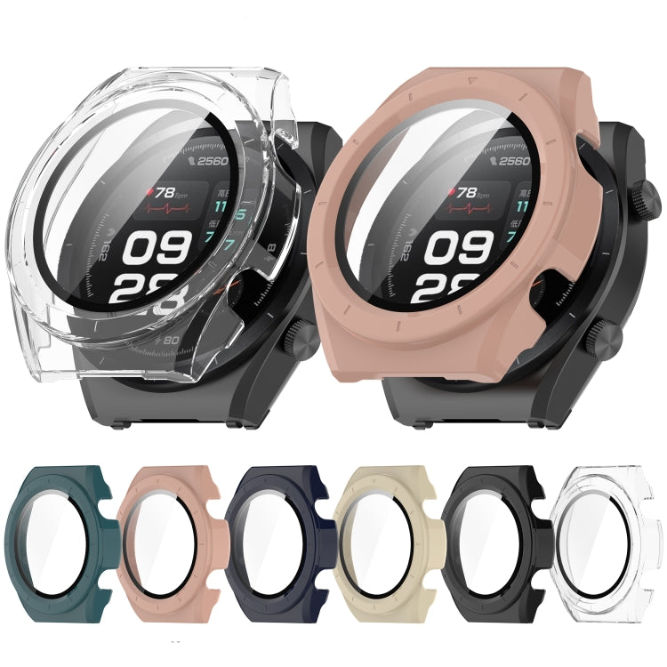 For Xiaomi Watch H1 PC + Tempered Film Integrated Watch Protective Case(Blue) - Watch Cases by buy2fix | Online Shopping UK | buy2fix