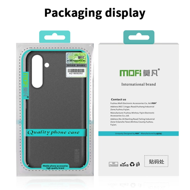 For vivo iQOO 12 Pro MOFI Fandun Series Frosted PC Ultra-thin All-inclusive Phone Case(Gray) - iQOO 12 Pro Cases by MOFI | Online Shopping UK | buy2fix