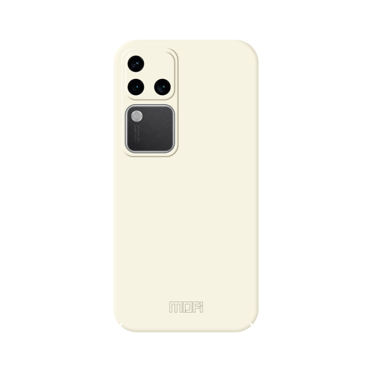 For vivo S18 Pro MOFI Qin Series Skin Feel All-inclusive PC Phone Case(Beige) - S18 Pro Cases by MOFI | Online Shopping UK | buy2fix