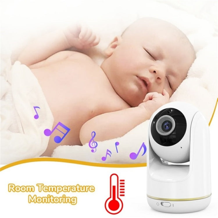 VB803 Built-in Lullabies PTZ Rotation HD Baby Security Camera 5-inch Baby Monitor(EU Plug) - Baby Monitor by buy2fix | Online Shopping UK | buy2fix